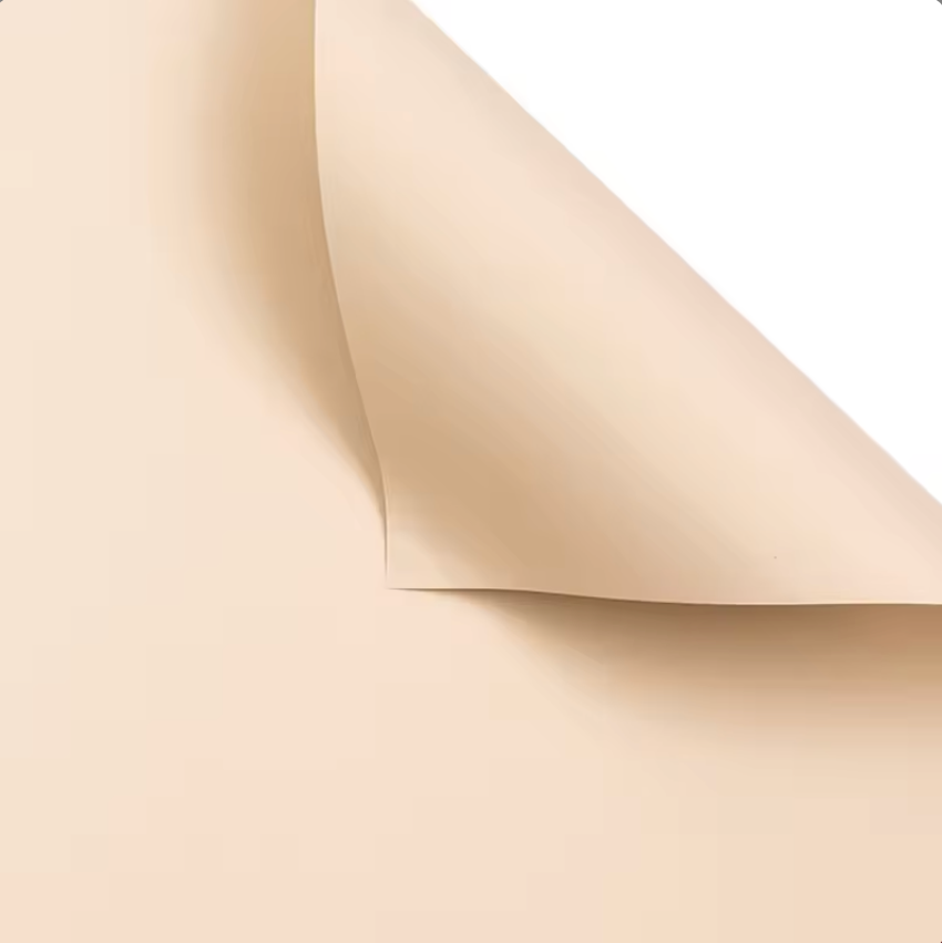 Solid Color Floral Wrapping Paper