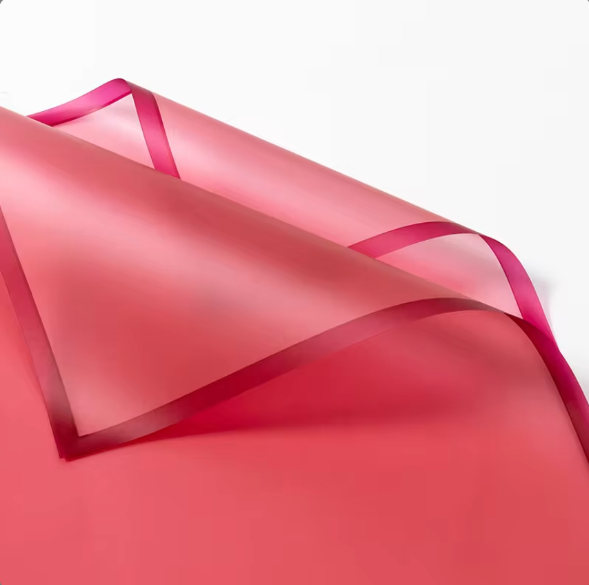 Lined Waterproof Floral Wrapping Paper