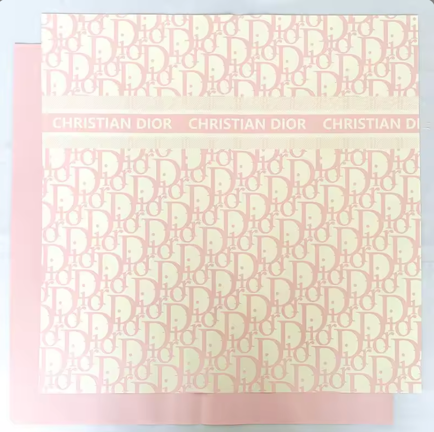 DIOR Floral Wrapping Paper